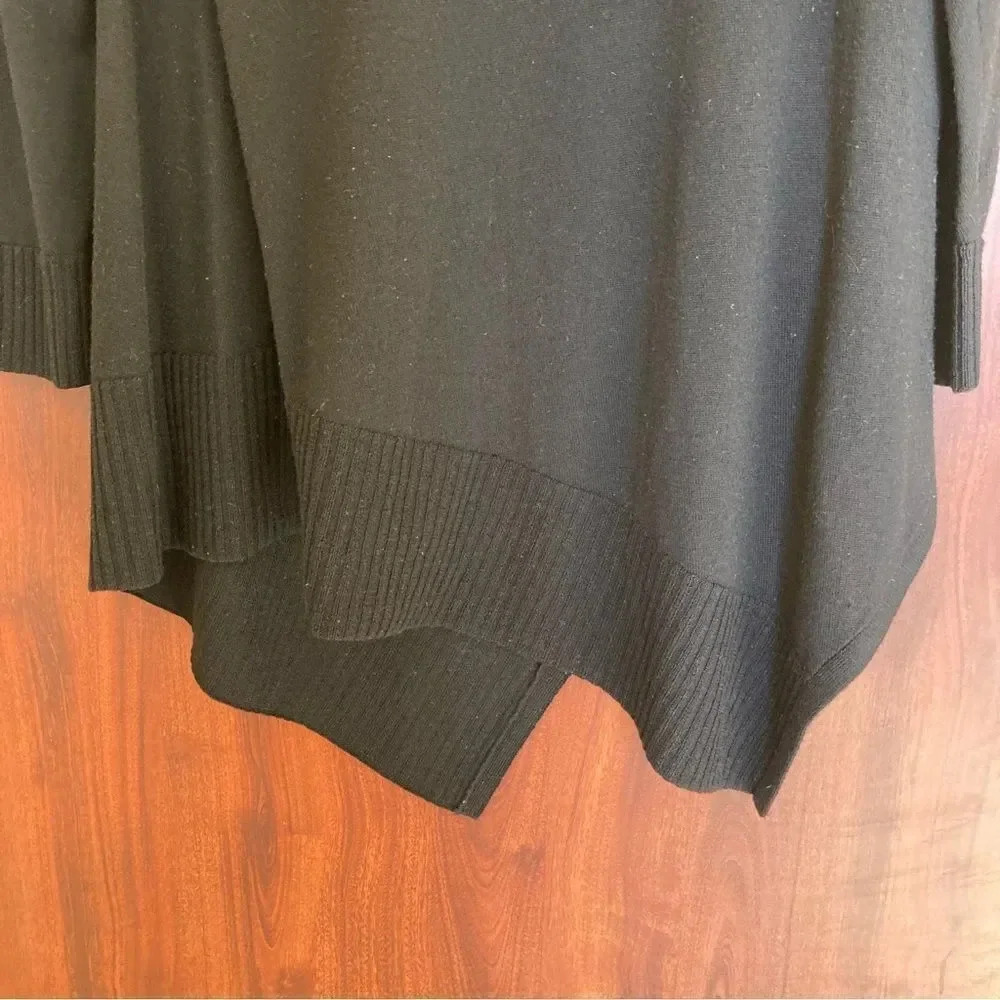 EILEEN FISHER 100% Merino Wool Sweater Black Size Small - Picture 5 of 6
